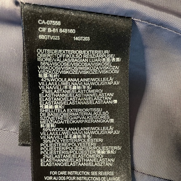 Nine West/NWOT Blazer Suit Jacket Light fabric - Picture 7 of 8